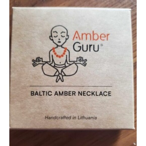 New Amber Necklace (Authentic, Certified) - 12.5 inches - Unisex Jewelry - Picture 3 of 3